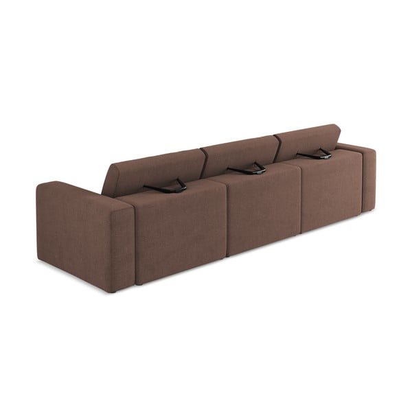 Růžová modulární pohovka 314 cm Kalea – Makamii-image-3