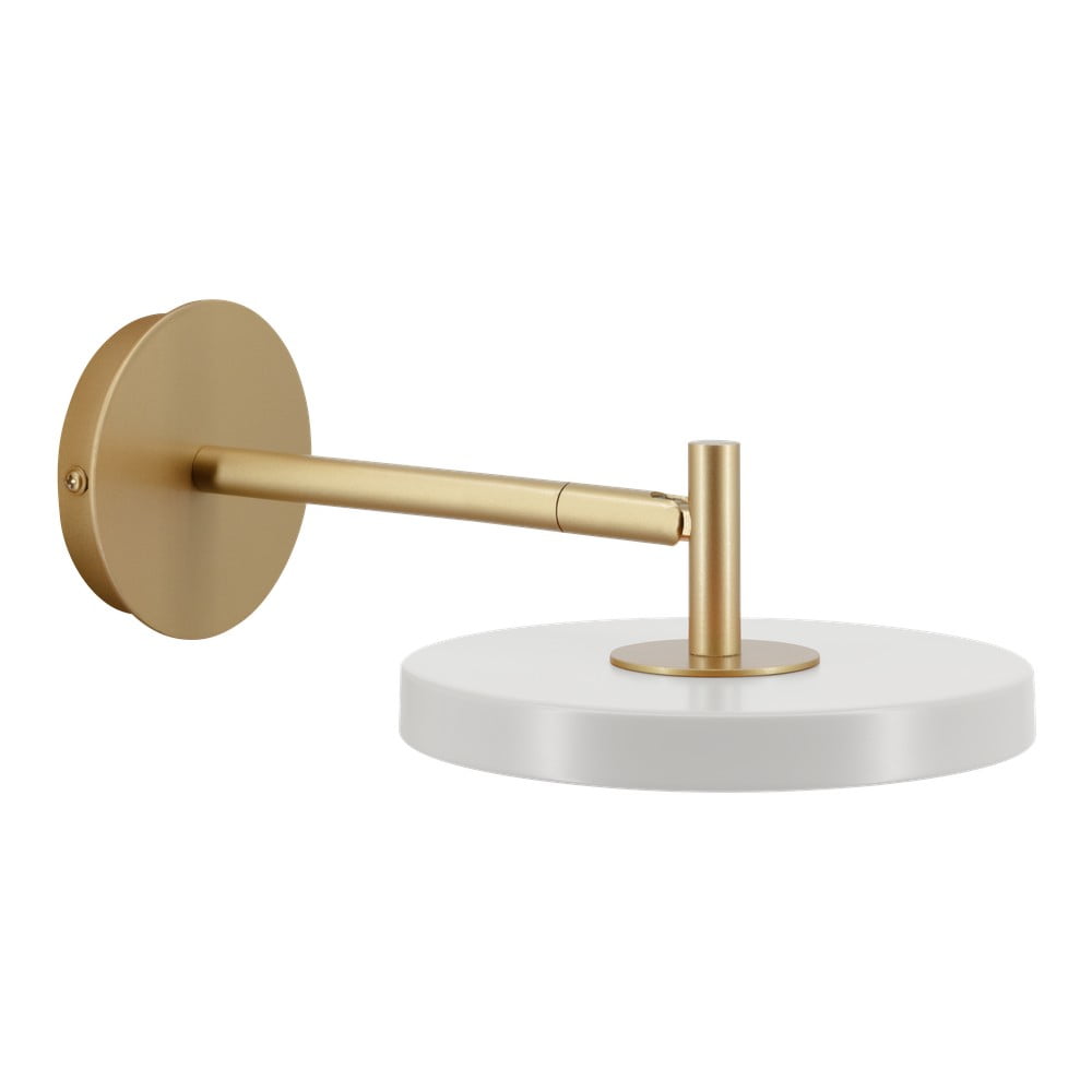 Světle šedé LED stmívatelné nástěnné svítidlo ø 15 cm Asteria Wall Short – UMAGE