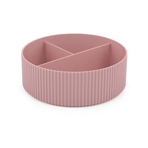 Růžový plastový koupelnový organizér na kosmetiku – Mioli Decor-image-3
