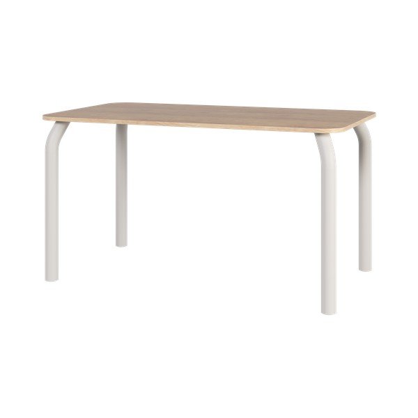 Jídelní stůl s deskou v dubovém dekoru 80x140 cm Meko – noo.ma