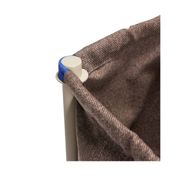 Béžový látkový koš na prádlo Pod – Hübsch-image-4