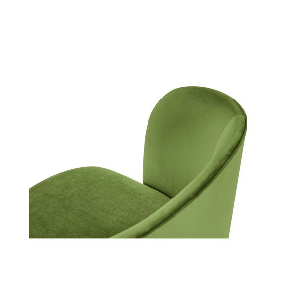 Zelená jídelní židle se sametovým potahem Windsor & Co Sofas Aurora-image-3