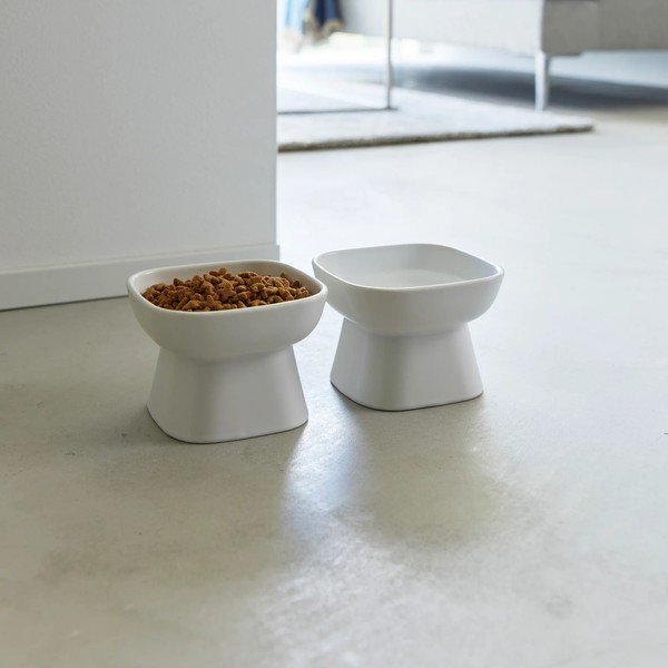 Keramická miska pro domácího mazlíčka Tower – YAMAZAKI-image-2