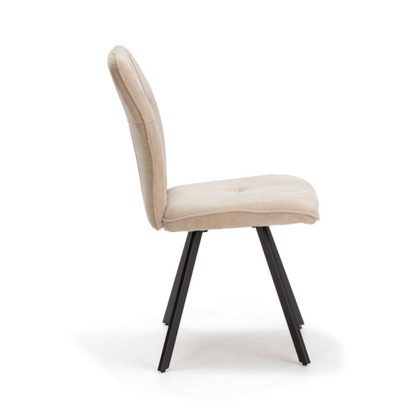 Béžové jídelní židle v sadě 4 ks Mery – Marckeric-image-4