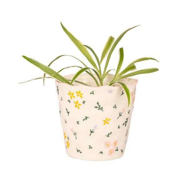 Kameninový obal na květináč ø 11 cm Ditsy Floral – Sass & Belle-image-3