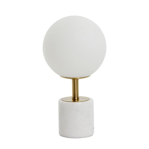 Bílá stolní lampa (výška 35 cm) Medina – Light & Living-image-3