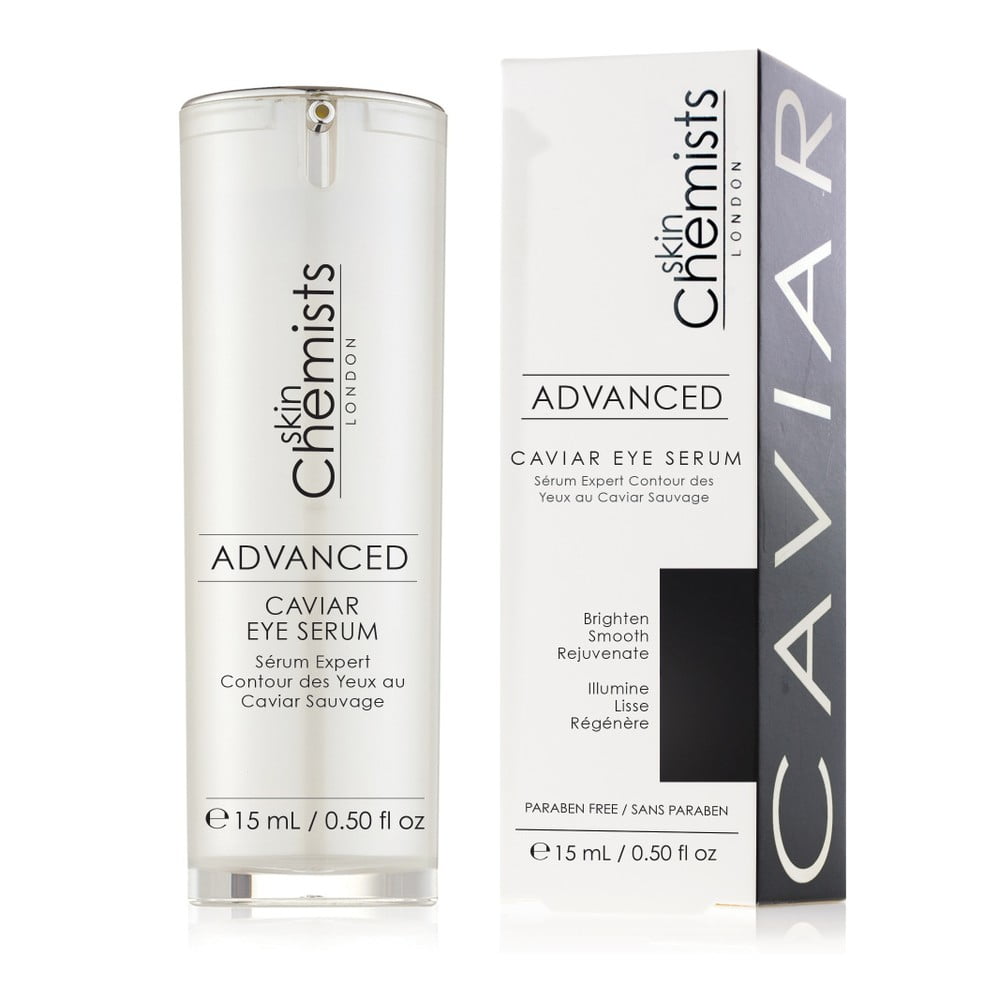 Hydratační oční sérum s kaviárem Skin Chemists Advanced Caviar Duo, 15 ml