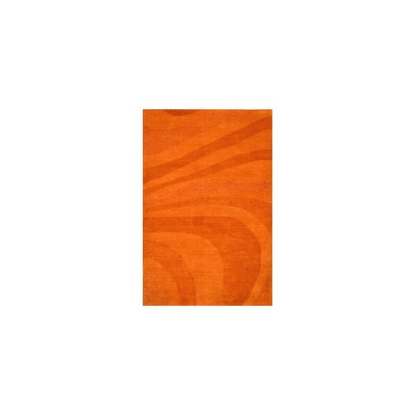 Vlněný koberec Palpa Orange, 90x160 cm