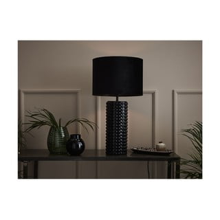 Černá stolní lampa Markslöjd Proud, ø 34 cm