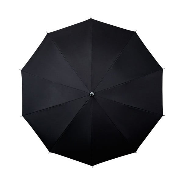 Černý deštník Ambiance Falconetti Bandouliere, ⌀ 98 cm