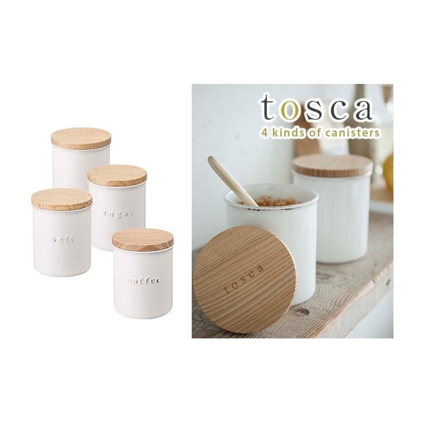 Keramická dóza na potraviny Tosca – YAMAZAKI-image-3