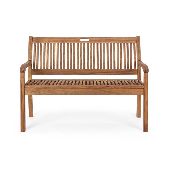 Dřevěná zahradní lavice v přírodní barvě Noemi – Bizzotto