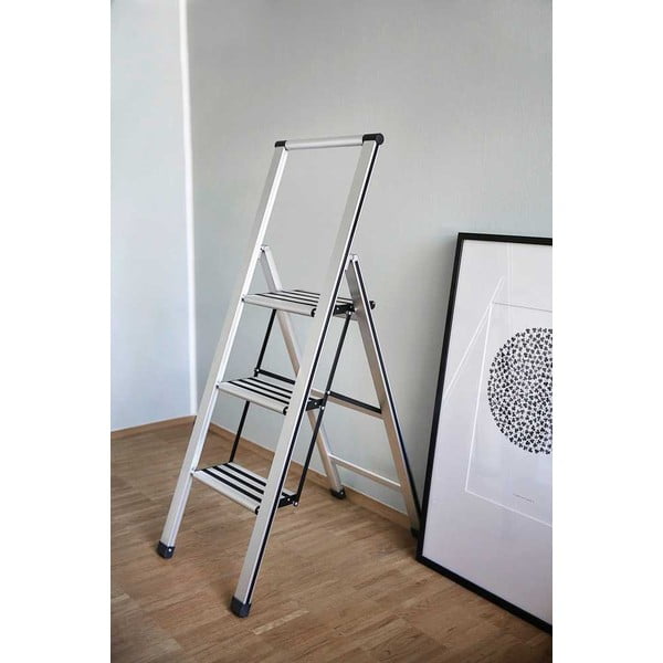 Skládací schůdky Wenko Ladder, výška 127 cm-image-4