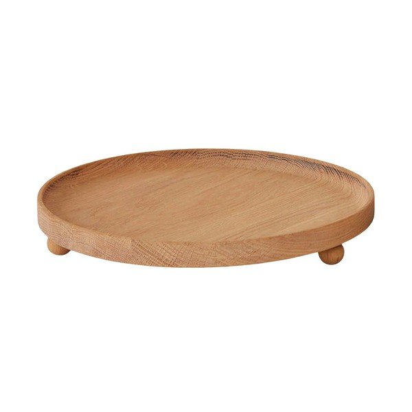 Dřevěný tác ø 30 cm Inka – OYOY Living Design