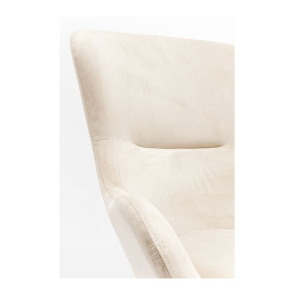 Bílé houpací křeslo ušák Kare Design Oslo-image-4