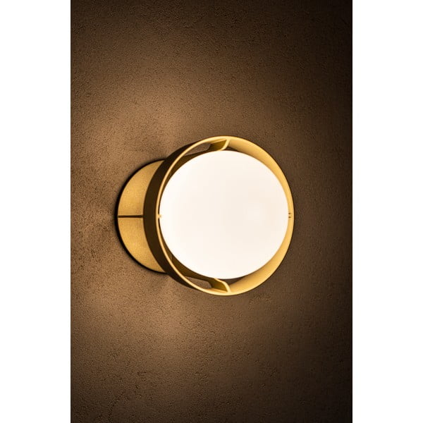Stmívatelné nástěnné svítidlo ve zlaté barvě Loop – tala-image-3