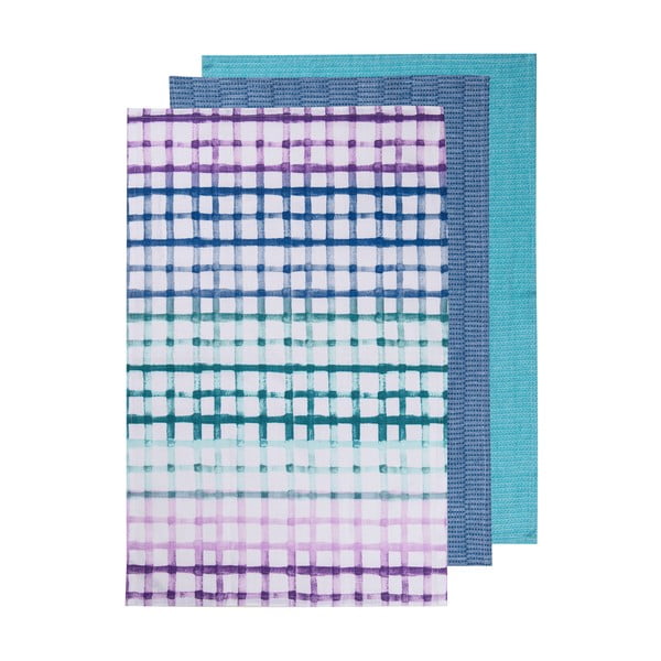 Bavlněné utěrky v sadě 3 ks 45x70 cm Trinny Lavender – Ladelle