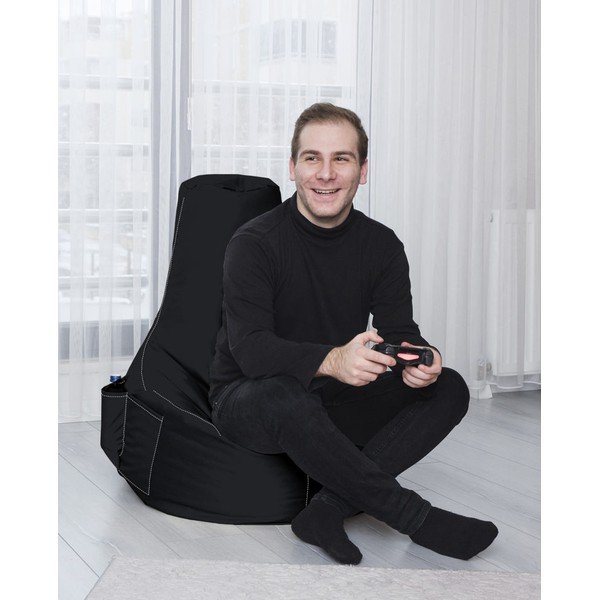 Černý sedací vak EVA Sport – Floriane Garden-image-2