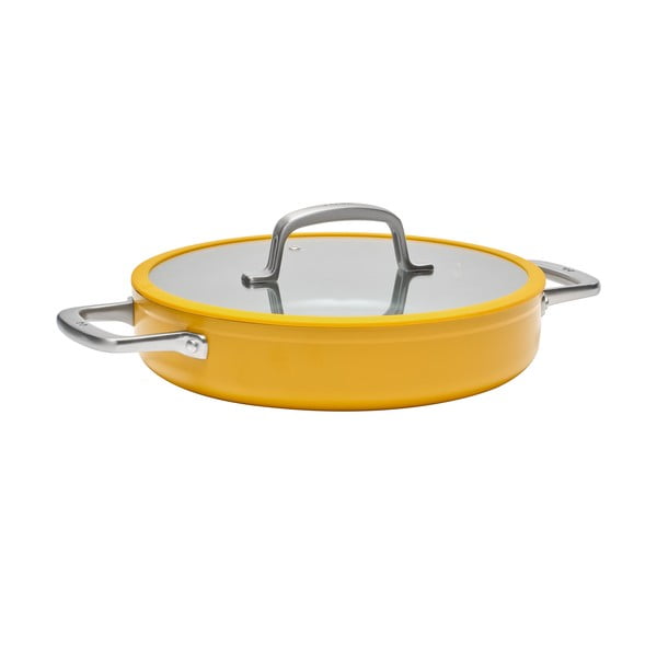 Pánev s poklicí/s keramickým povrchem ø 28 cm tegame Meda 3.0 – FABINI