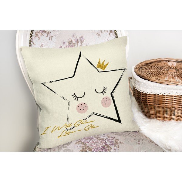 Dětský povlak na polštář Modern Star - Minimalist Cushion Covers-image-2
