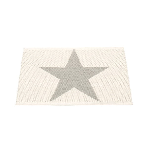 Světle šedý vnitřní a venkovní koberec 70x50 cm Viggo Warm Grey – Pappelina-image-1