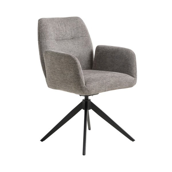 Šedá jídelní židle Roxana – Unique Furniture