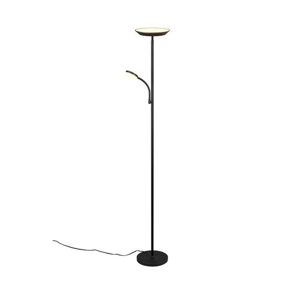 Černá LED stojací lampa (výška 178 cm) Specter – Reality