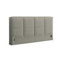 Zelené čalouněné čelo postele 229x100 cm Darren – Micadoni 