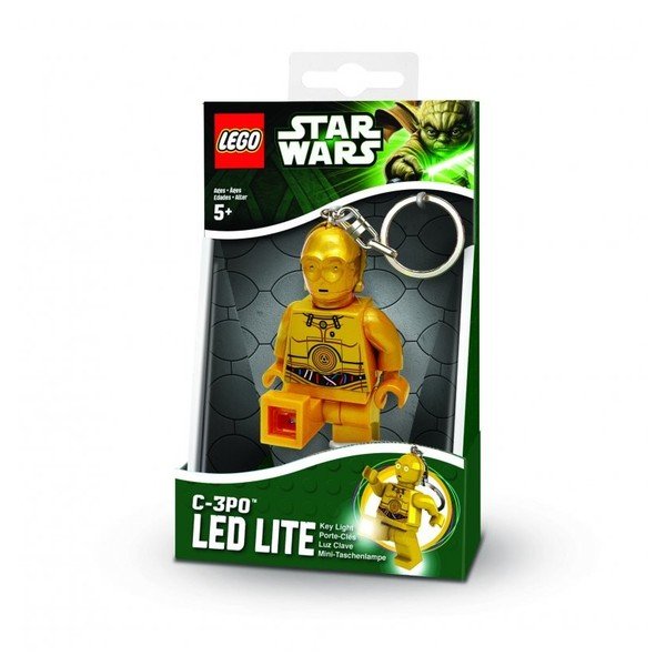 Svítící klíčenka LEGO® Star Wars C3PO-image-1