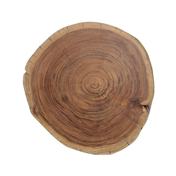 Odkládací stolek z akáciového dřeva Bizzotto Aron, Ø 32 cm-image-2