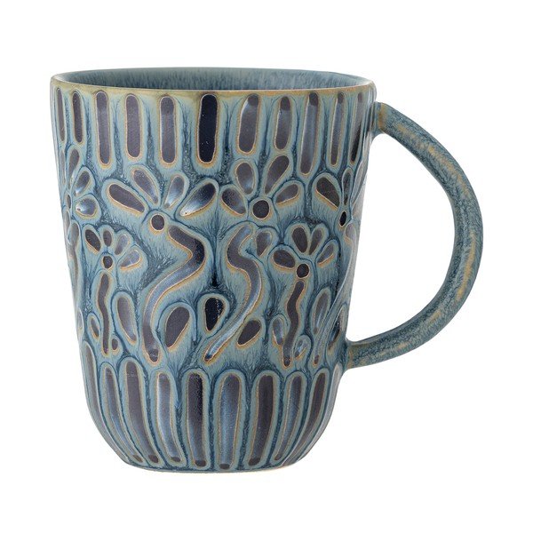 Modrý kameninový hrnek 150 ml Samsin – Bloomingville