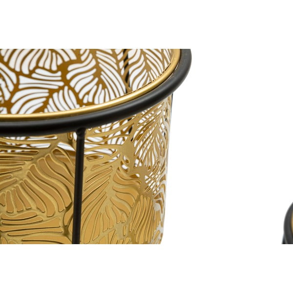 Sada 2 stojanů na květináč ve zlaté barvě Mauro Ferretti Leavy, výška 40 cm-image-4