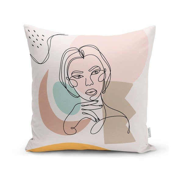 Sada 3 dekorativních povlaků na polštáře Minimalist Cushion Covers Minimalist Line, 45 x 45 cm-image-4