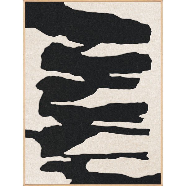 3D obraz s rámem/akustický 90x120 cm Frequency 2 – Malerifabrikken