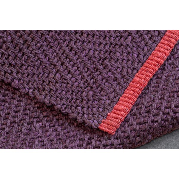 Vínový jutový běhoun 70x150 cm Notes – Mette Ditmer Denmark-image-3