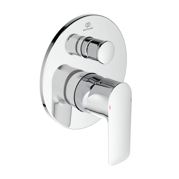 Vanová podomítková baterie v leskle stříbrné barvě Connect Air – Ideal Standard