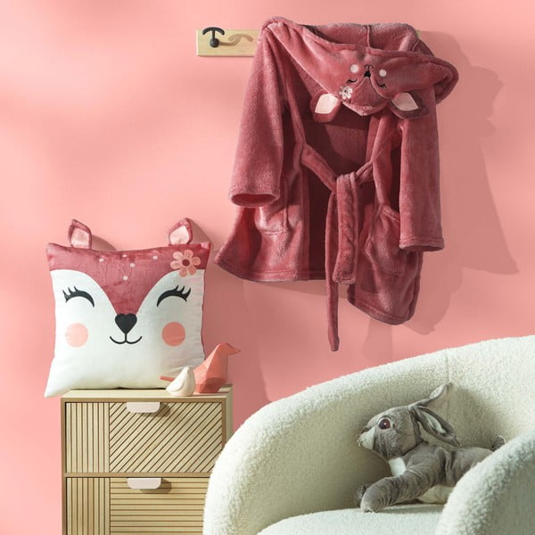 Sametový dětský polštářek 40x40 cm Bichette – douceur d'intérieur-image-1