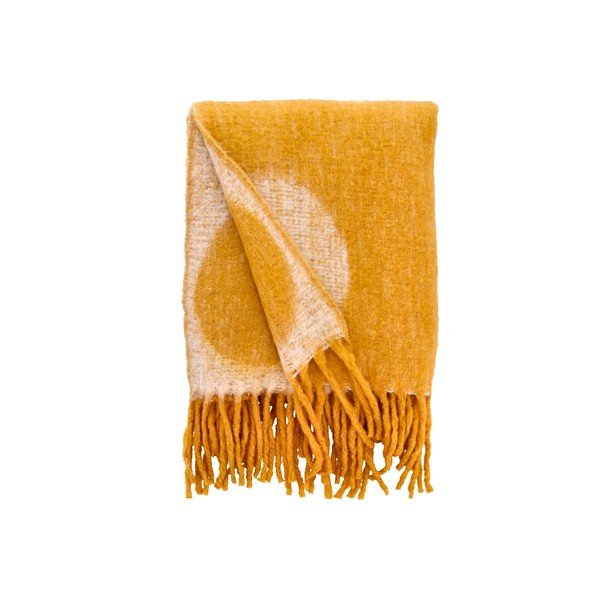 Žlutý přehoz na jednolůžko 130x200 cm Styles – Villa Collection-image-1