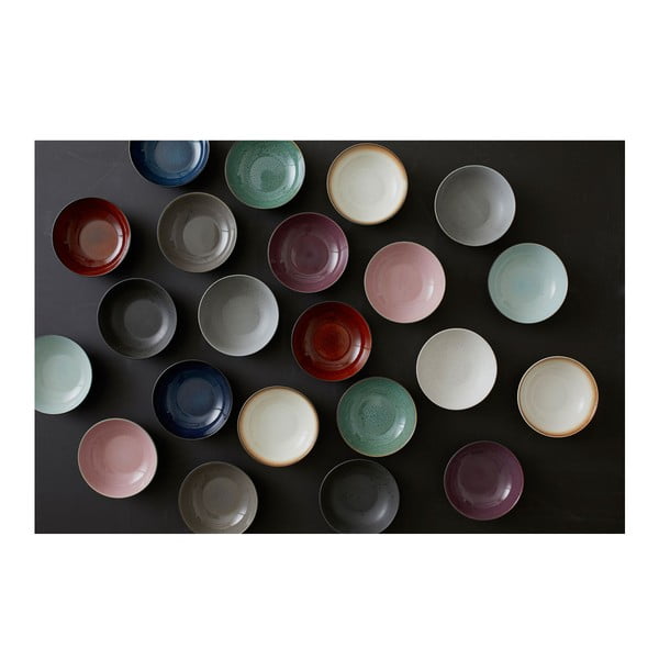 Zelená/černá miska z kameniny 1 l Gastro Green/Black – Bitz-image-3