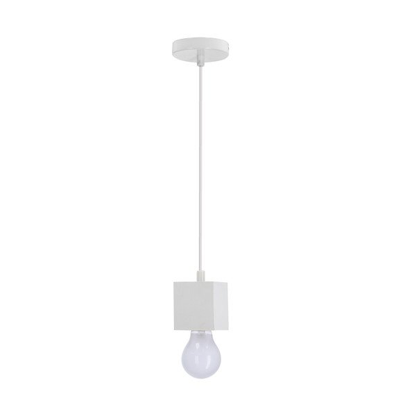 Bílé závěsné svítidlo Cubick – Candellux Lighting-image-3