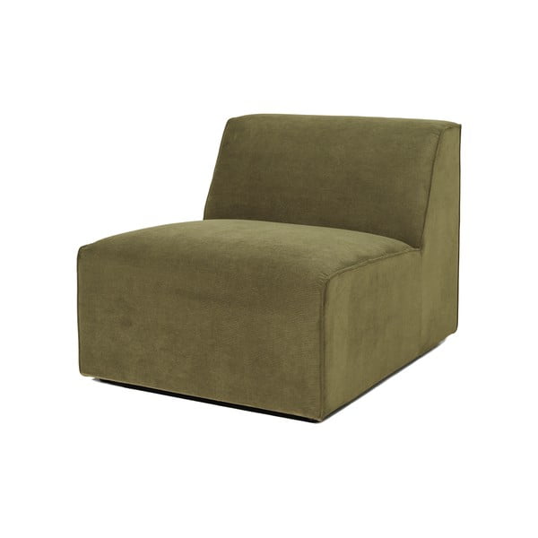 Zelený manšestrový modul pohovky (středový díl) Sting - Scandic-image-2