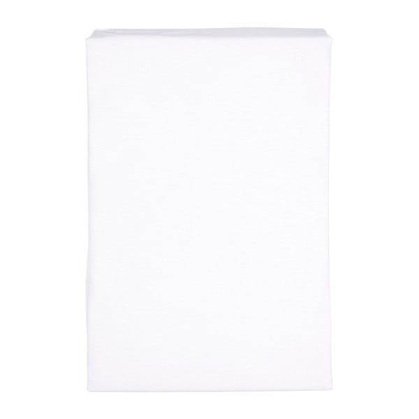 Bílé prostěradlo Walra Percaline, 140 x 220 cm