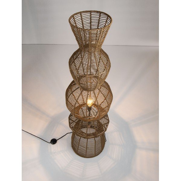 Provazová stojací lampa v přírodní barvě (výška 136 cm) Breena – Nova Luce-image-1