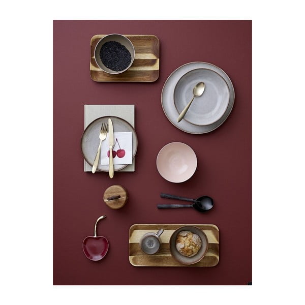 Šedá kameninová mísa Bloomingville Sandrine-image-3