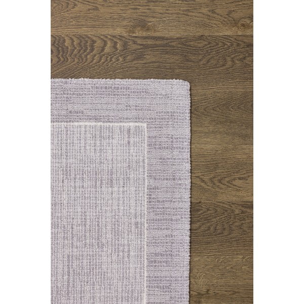Šedý vlněný koberec 160x240 cm Linea – Agnella-image-3