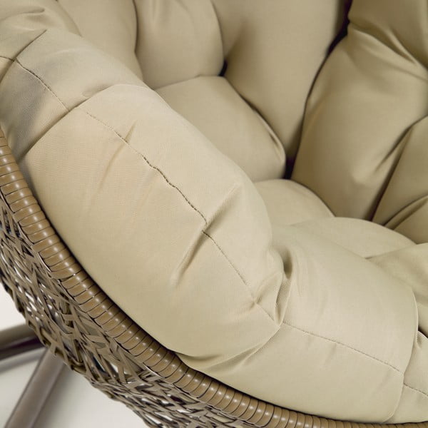 Závěsné zahradní křeslo se stojanem Kave Home Florina-image-1