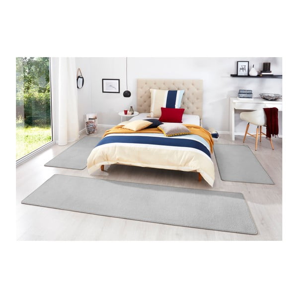 Sada 3 šedých běhounů Hanse Home Fancy-image-3