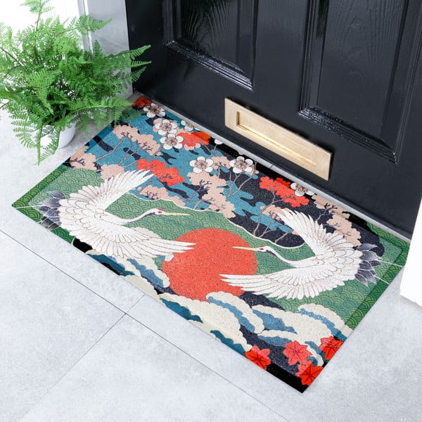 Rohožka 40x70 cm Japanese Bird – Artsy Doormats-image-1
