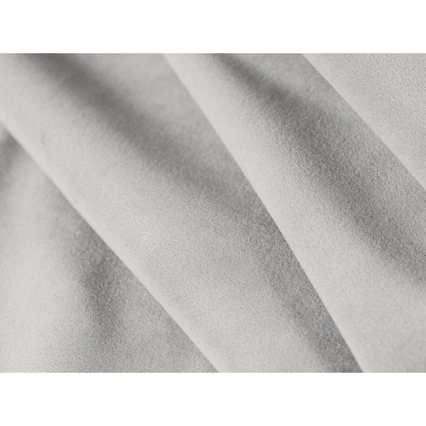 Světle šedá sametová podnožka Kate – Micadoni -image-2