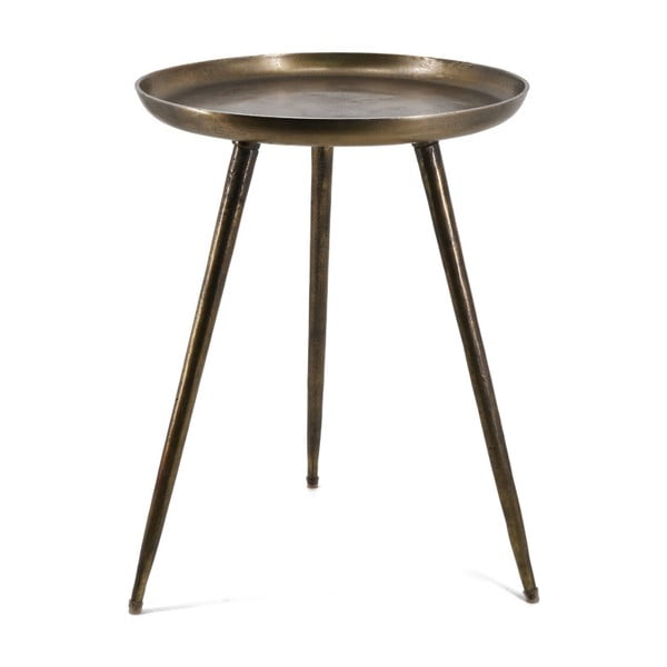 Odkládací stolek v bronzové barvě Moycor, výška 54 cm